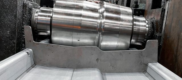 A roll in a roll form line